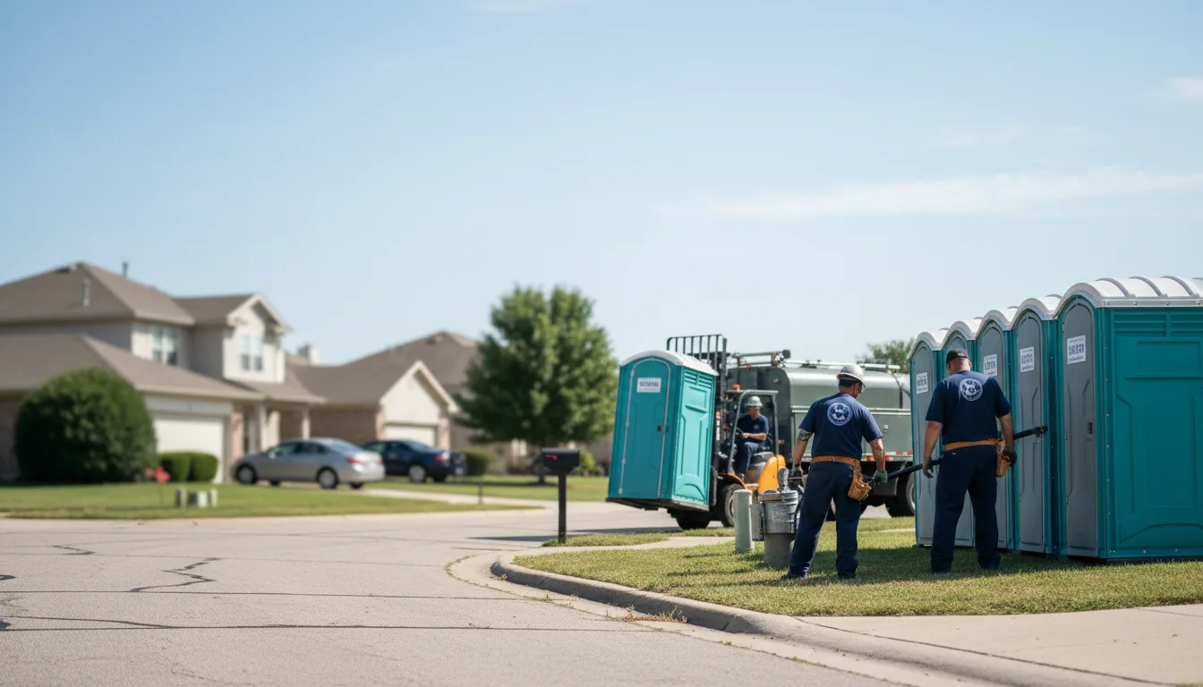 Porta Potty Rental in Rosser, TX near me